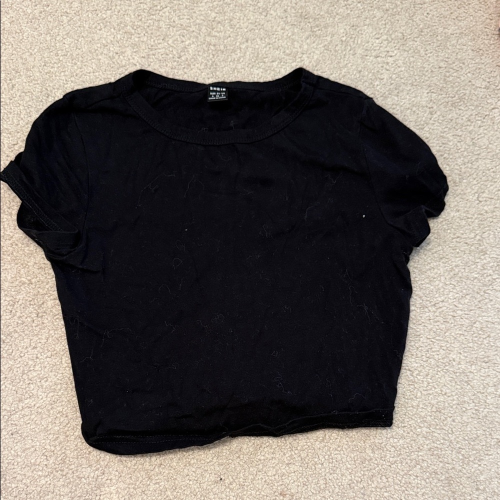 Classic Black Women's baby tee